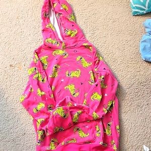 Pink reptar sweatshirt